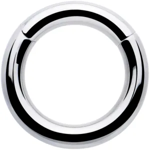 10 Gauge 3/8 316L Surgical Steel Precision Hinged Segment Hoop