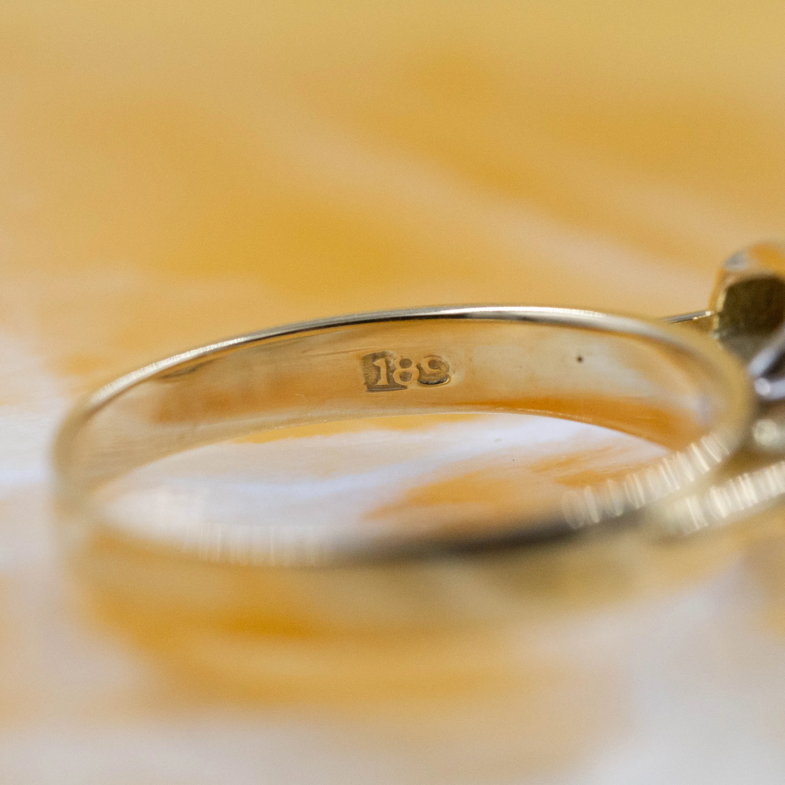 1.21 Carat Old European Diamond Ring c. 1980s