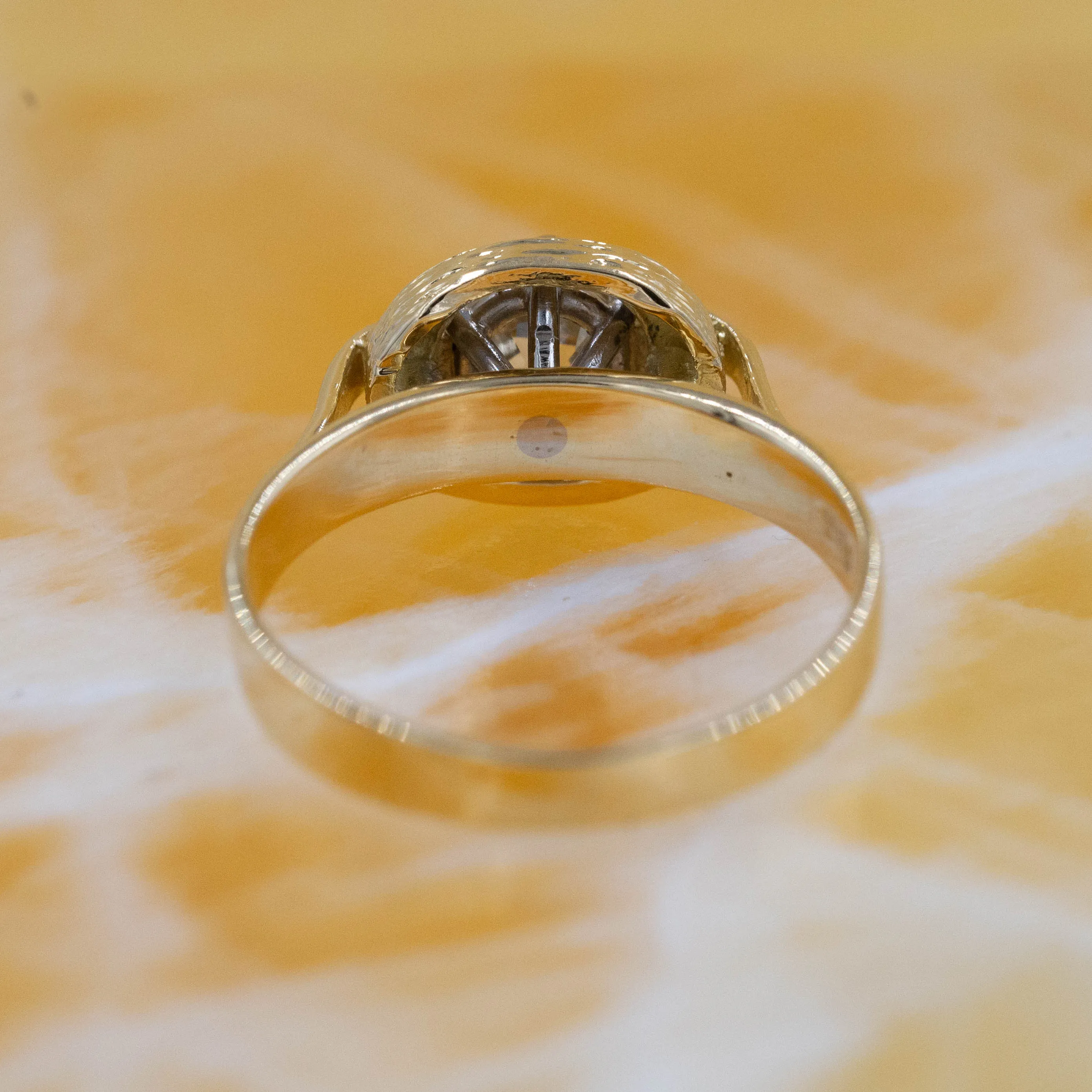 1.21 Carat Old European Diamond Ring c. 1980s