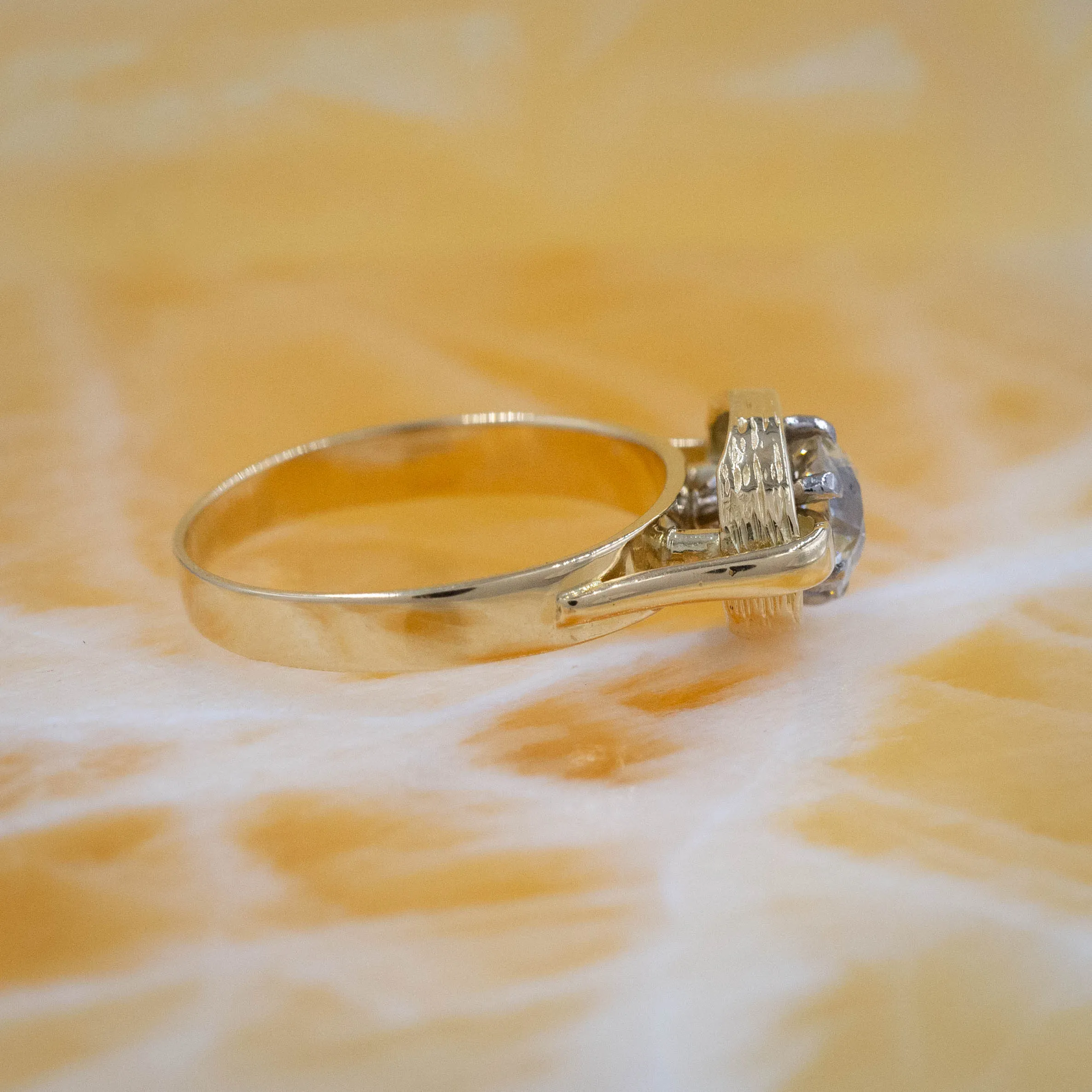 1.21 Carat Old European Diamond Ring c. 1980s