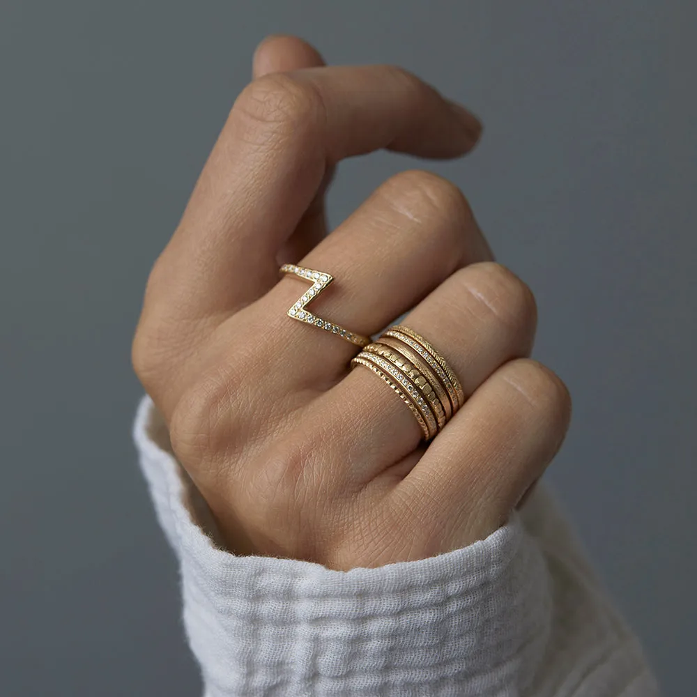 1.3mm Herringbone Band | R7301