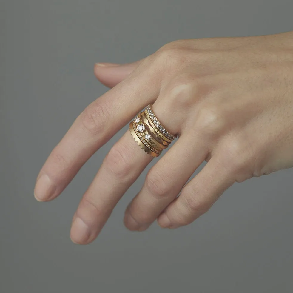 1.3mm Herringbone Band | R7301