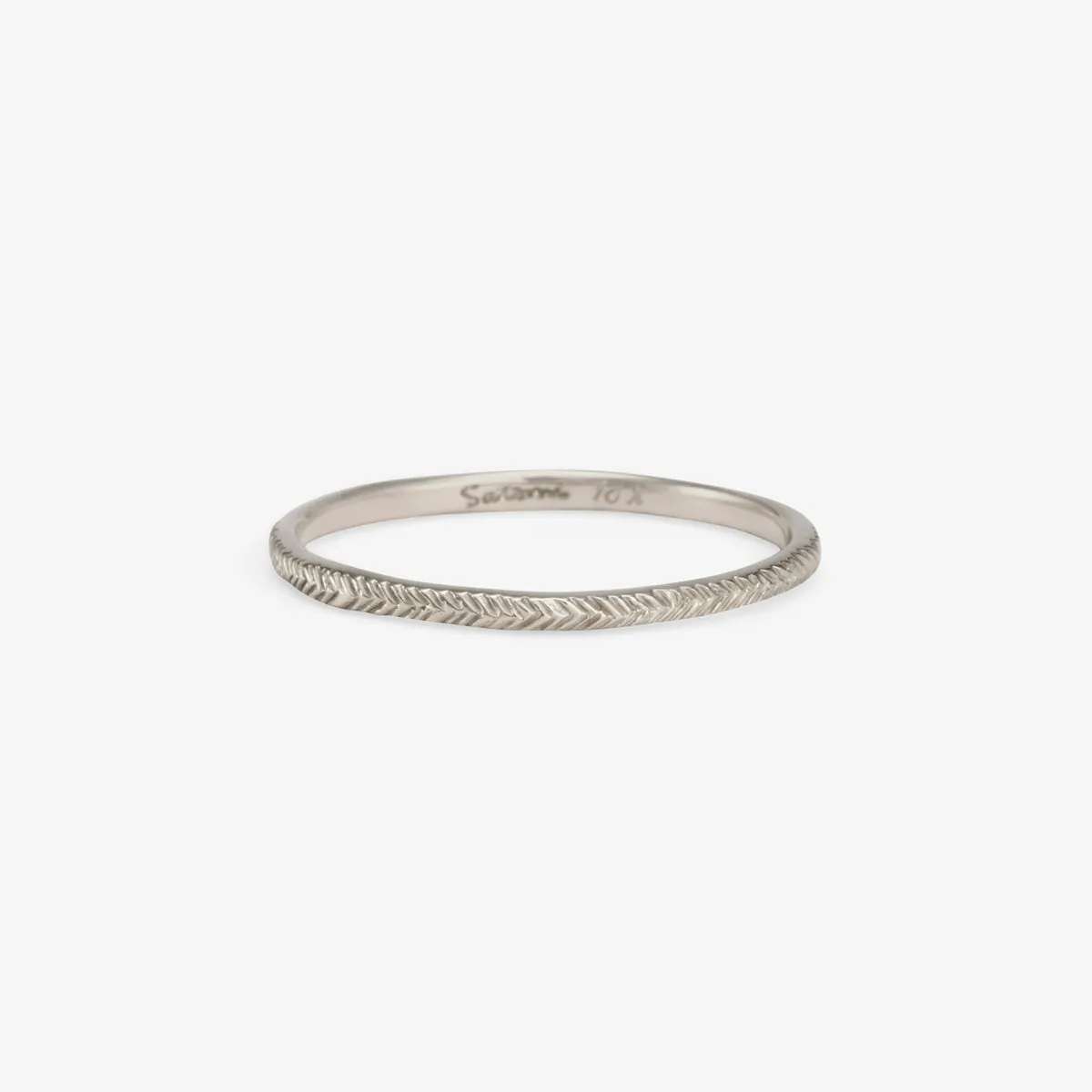 1.3mm Herringbone Band | R7301