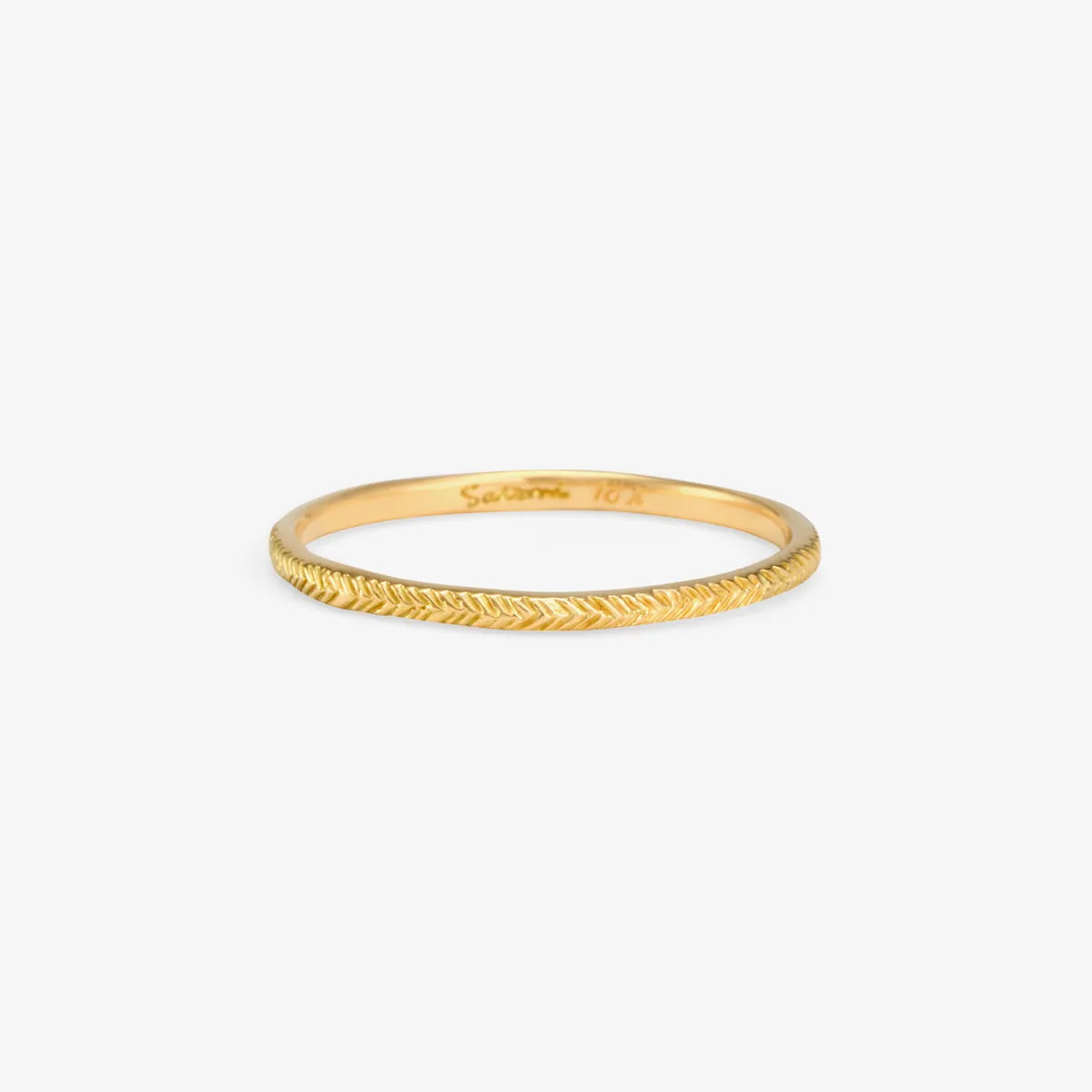 1.3mm Herringbone Band | R7301