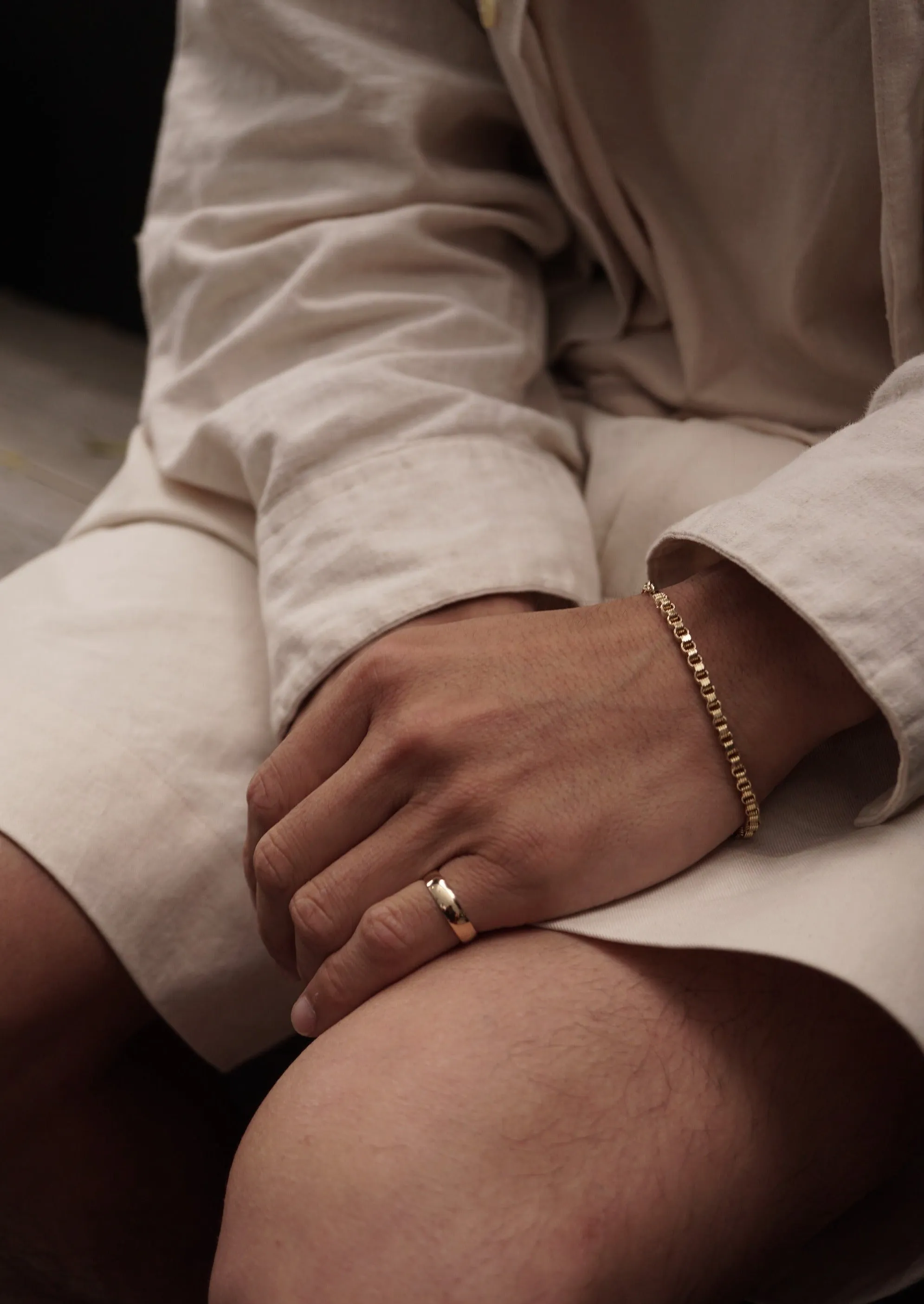 14k Gold Light Weight Medium Plain Band