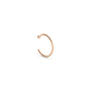 14k Rose Gold Open Nose Ring