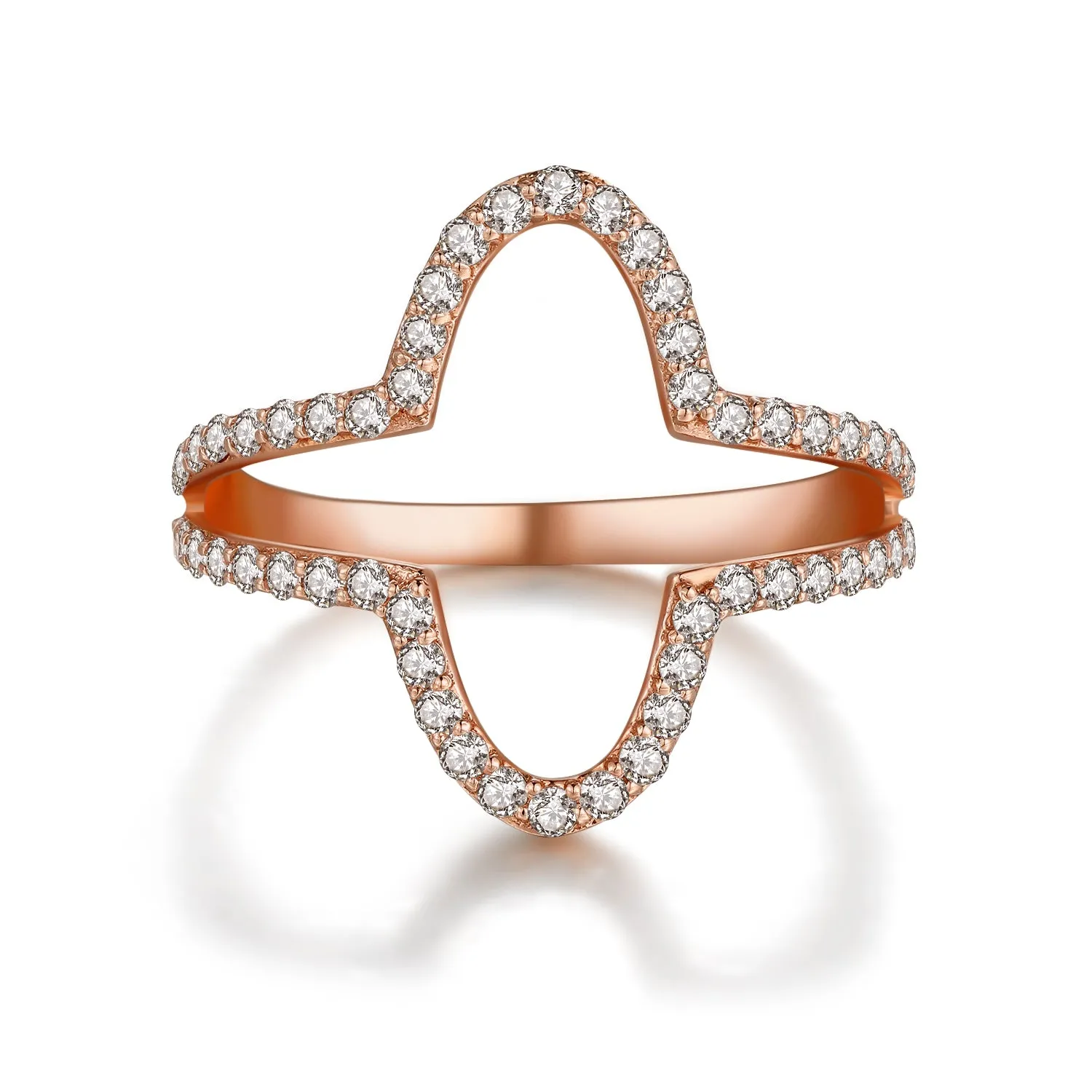 14K Solid Gold Ring Exclusively Handcrafted 0.604 Carat Natural Diamond (H-F Color, VS1-VS2 Clarity)