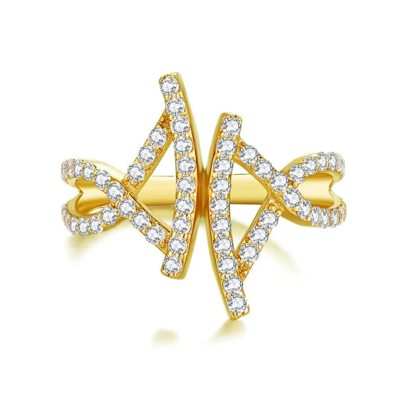 14K Solid Gold Ring Exclusively Handcrafted 0.739 Carat Natural Diamond (H-F Color, VS1-VS2 Clarity)