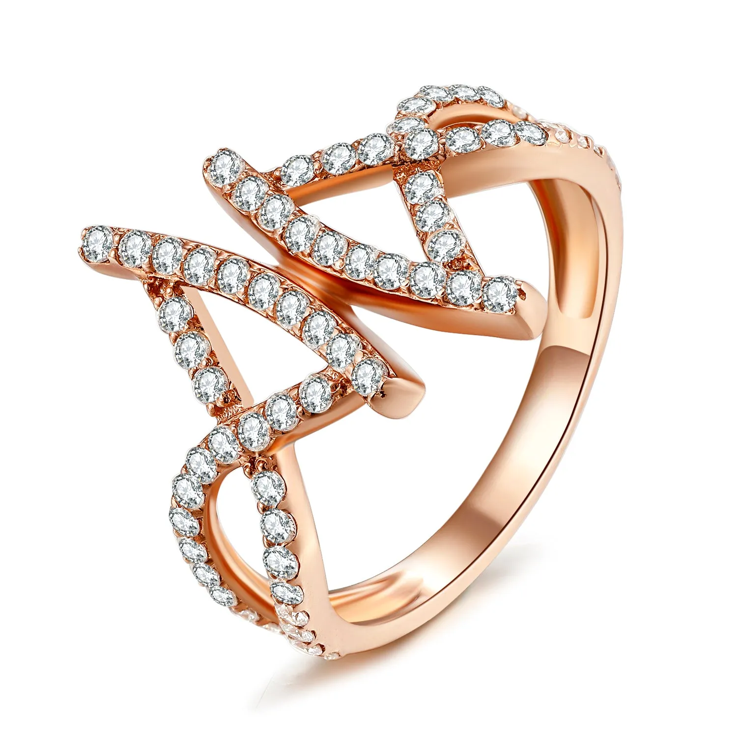 14K Solid Gold Ring Exclusively Handcrafted 0.739 Carat Natural Diamond (H-F Color, VS1-VS2 Clarity)