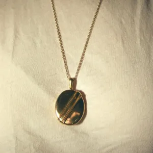 15k Ribbon Detail Locket