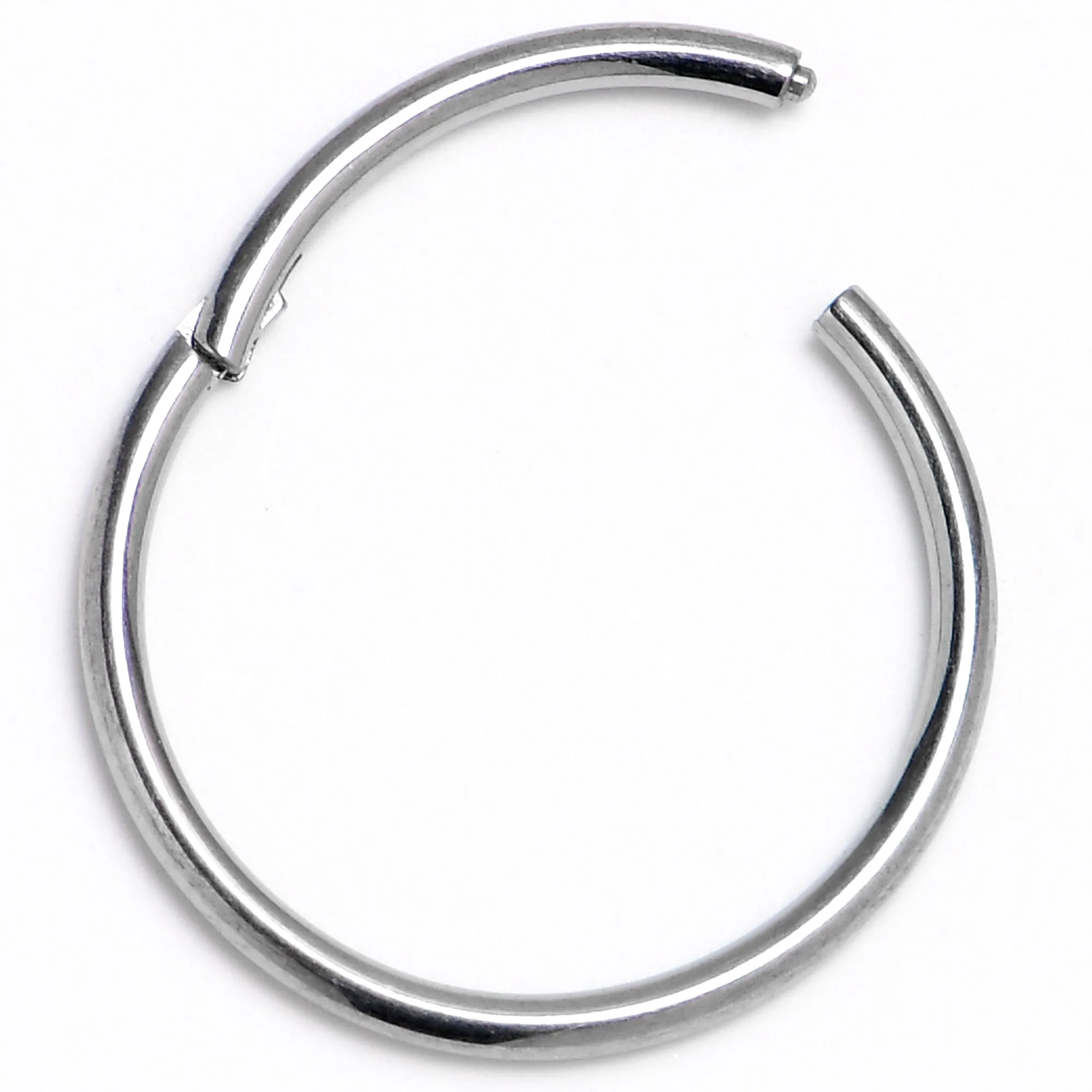 18 Gauge 1/2 ASTM F-136 Titainum Percision Hinged Segment Hoop