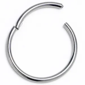 18 Gauge 1/2 ASTM F-136 Titainum Percision Hinged Segment Hoop