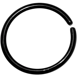 18 Gauge 3/8 Black Anodized Annealed Steel Seamless Circular Ring
