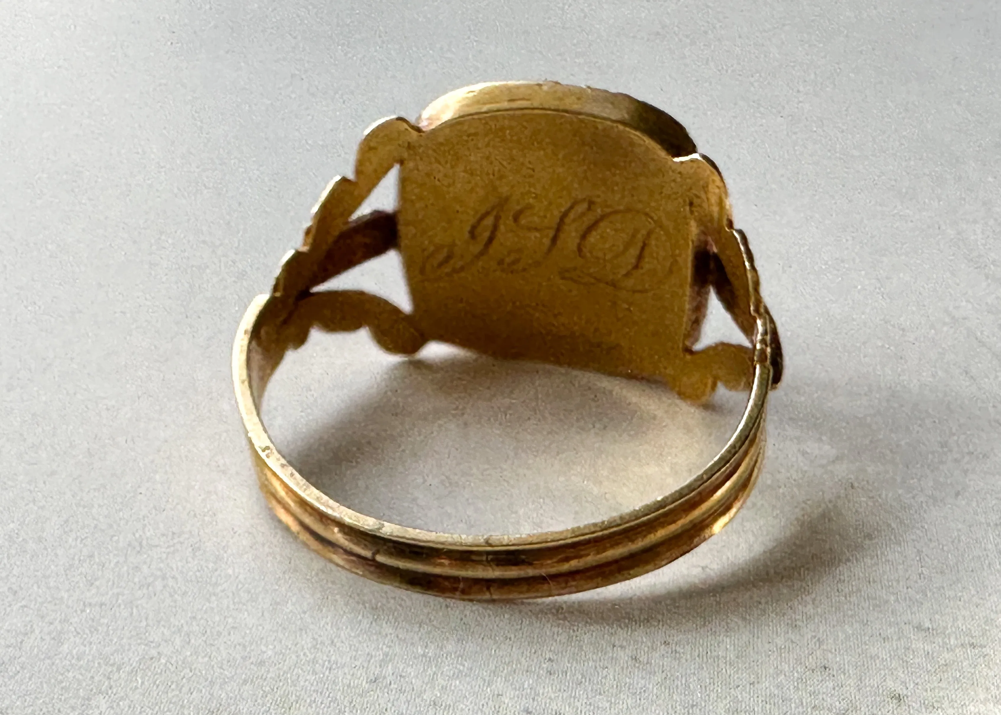 18k Georgian Mourning Ring