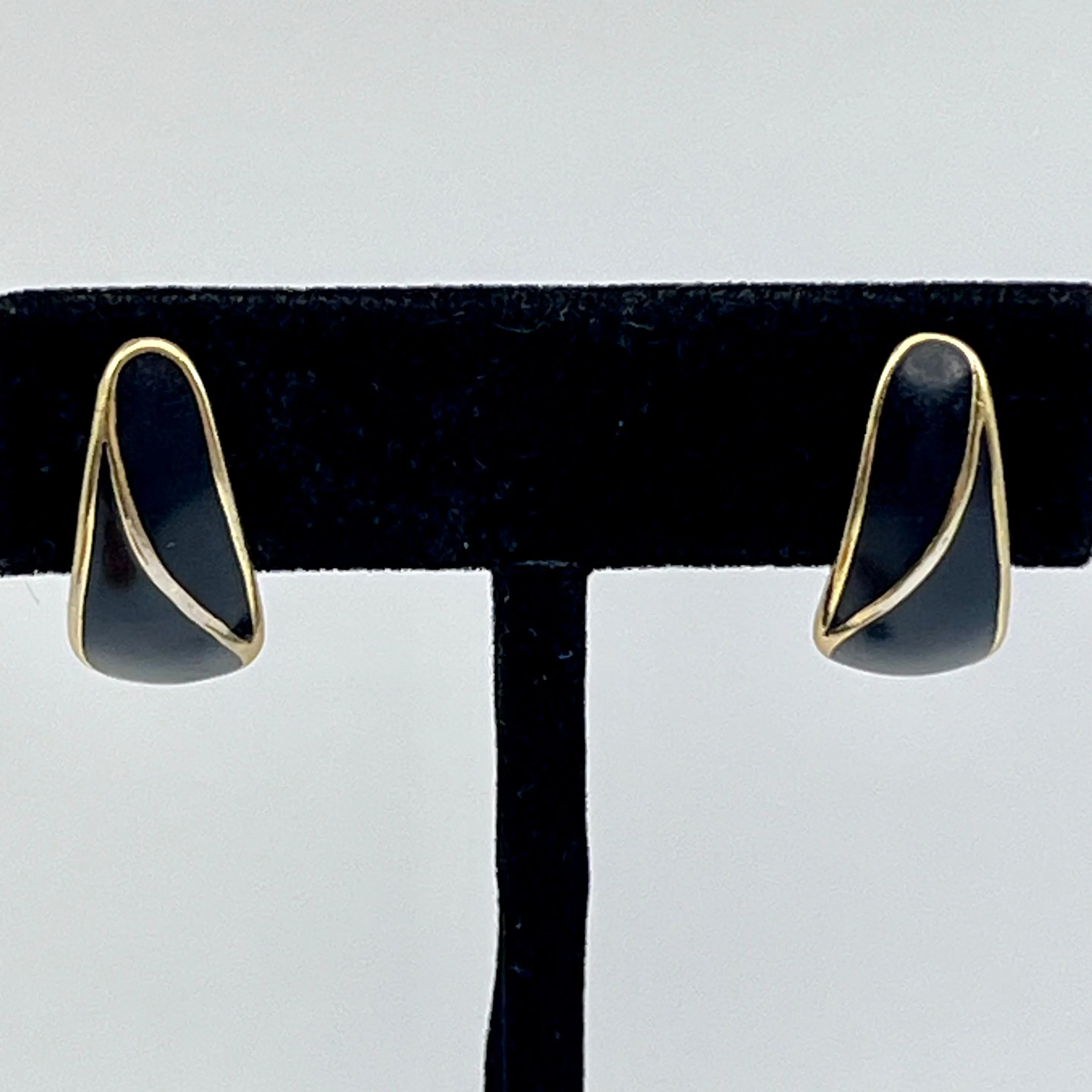 1960s Trifari Crown Earrings
