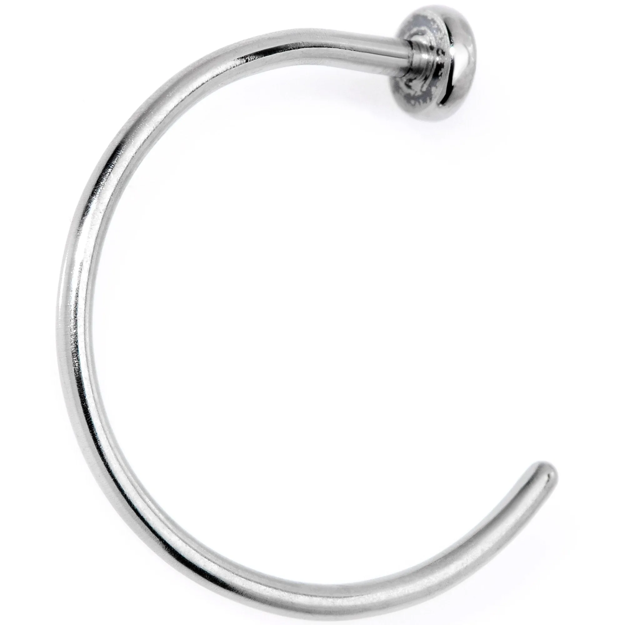 20 Gauge 3/8 Grade 23 Titanium Minimalist Nose Hoop