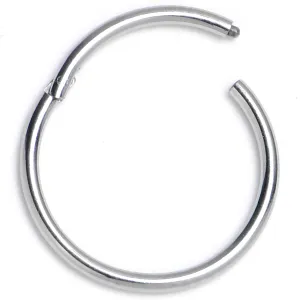 20 Gauge 9mm 316L Surgical Steel Precision Hinged Segment Hoop