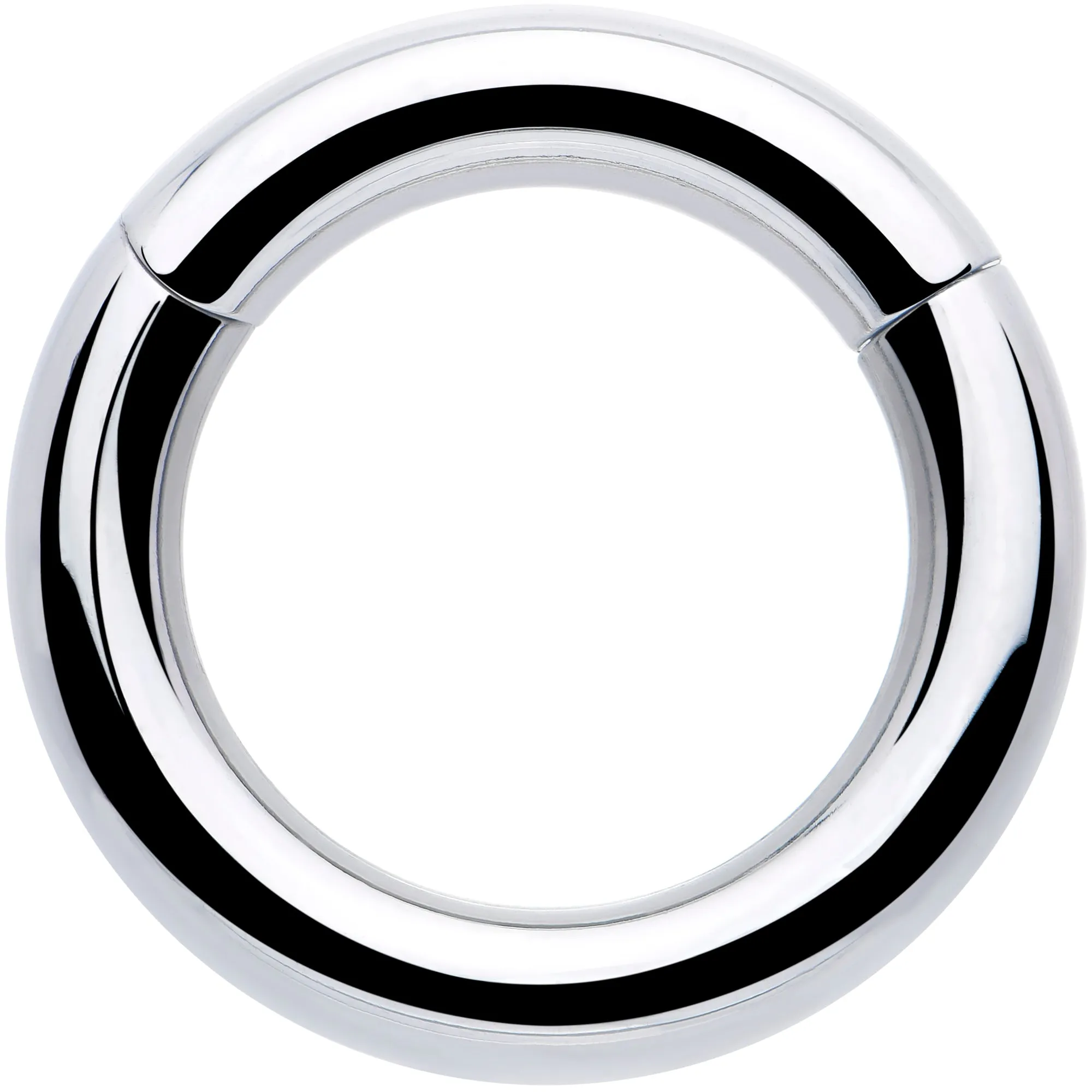 6 Gauge 5/8 316L Surgical Steel Precision Hinged Segment Hoop