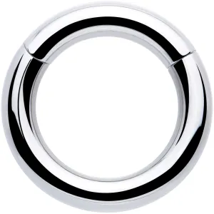 6 Gauge 5/8 316L Surgical Steel Precision Hinged Segment Hoop
