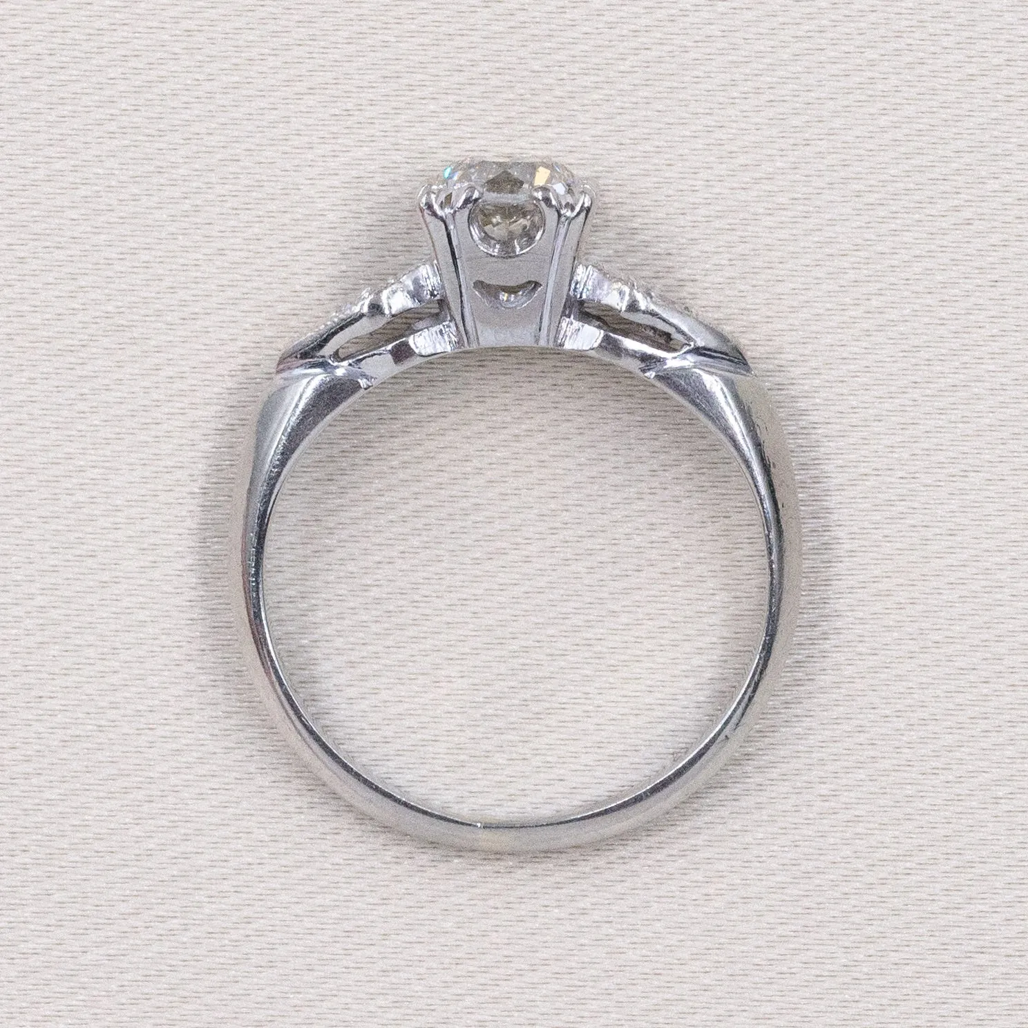 .70 Carat Old European-Cut Diamond Ring C. 1940s