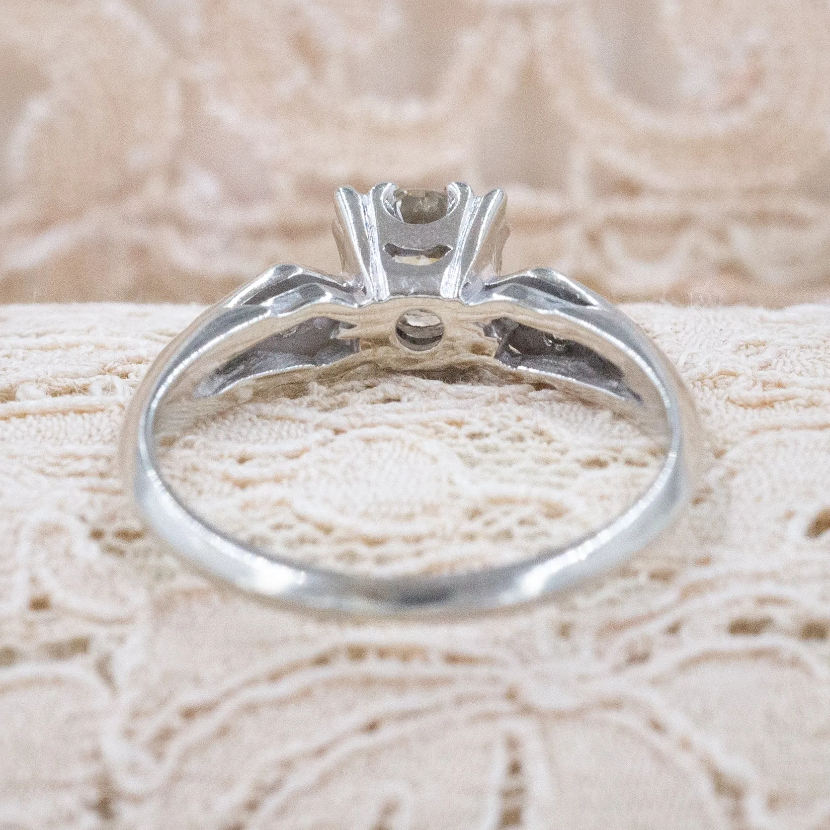.70 Carat Old European-Cut Diamond Ring C. 1940s