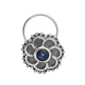 925 Sterling Silver Piercing Handmade Nose Pin Vintage Indian Traditional Nose Pin For Women