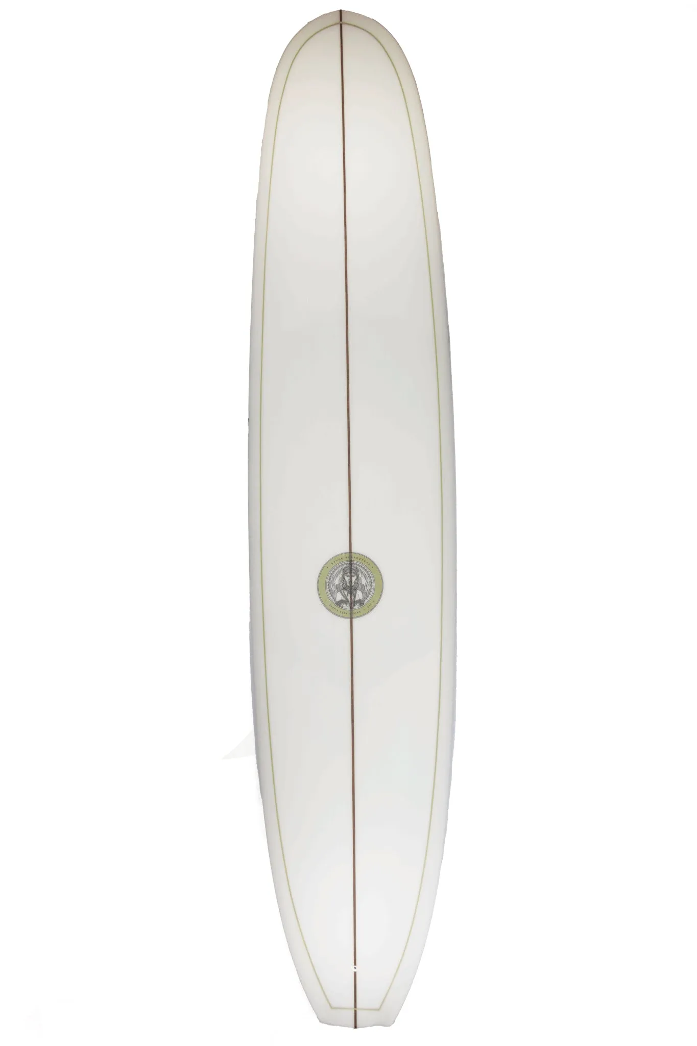 9'6" Bauer Surfboards Noserider Single Fin - Sanded