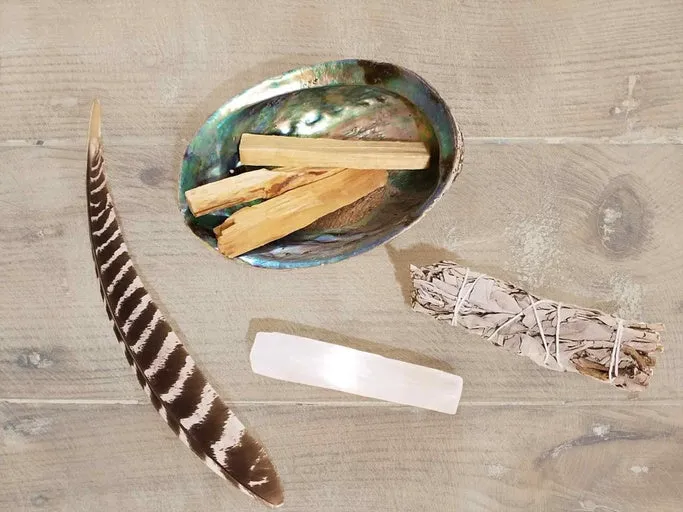 Abalone Shell Smudging Bowl