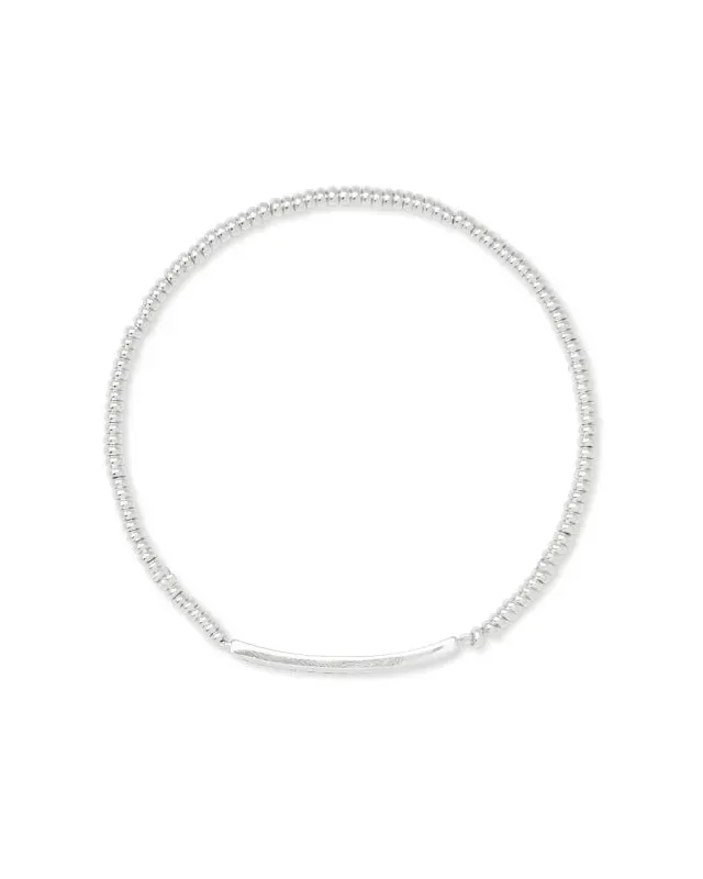 Addison Stretch Bracelet in Silver