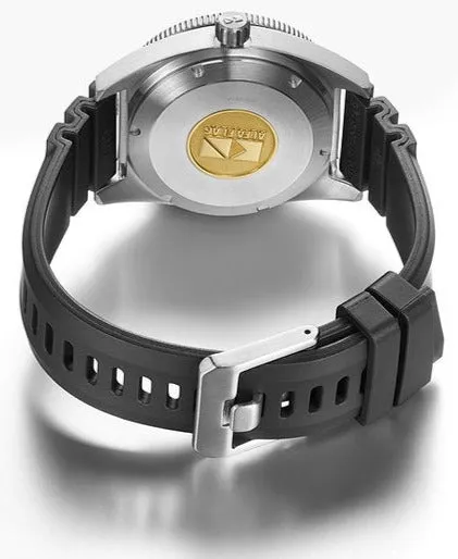 Alfa Flag Hydromatic Diver 200m Black Dial Gold Tone AFHM200-1A9