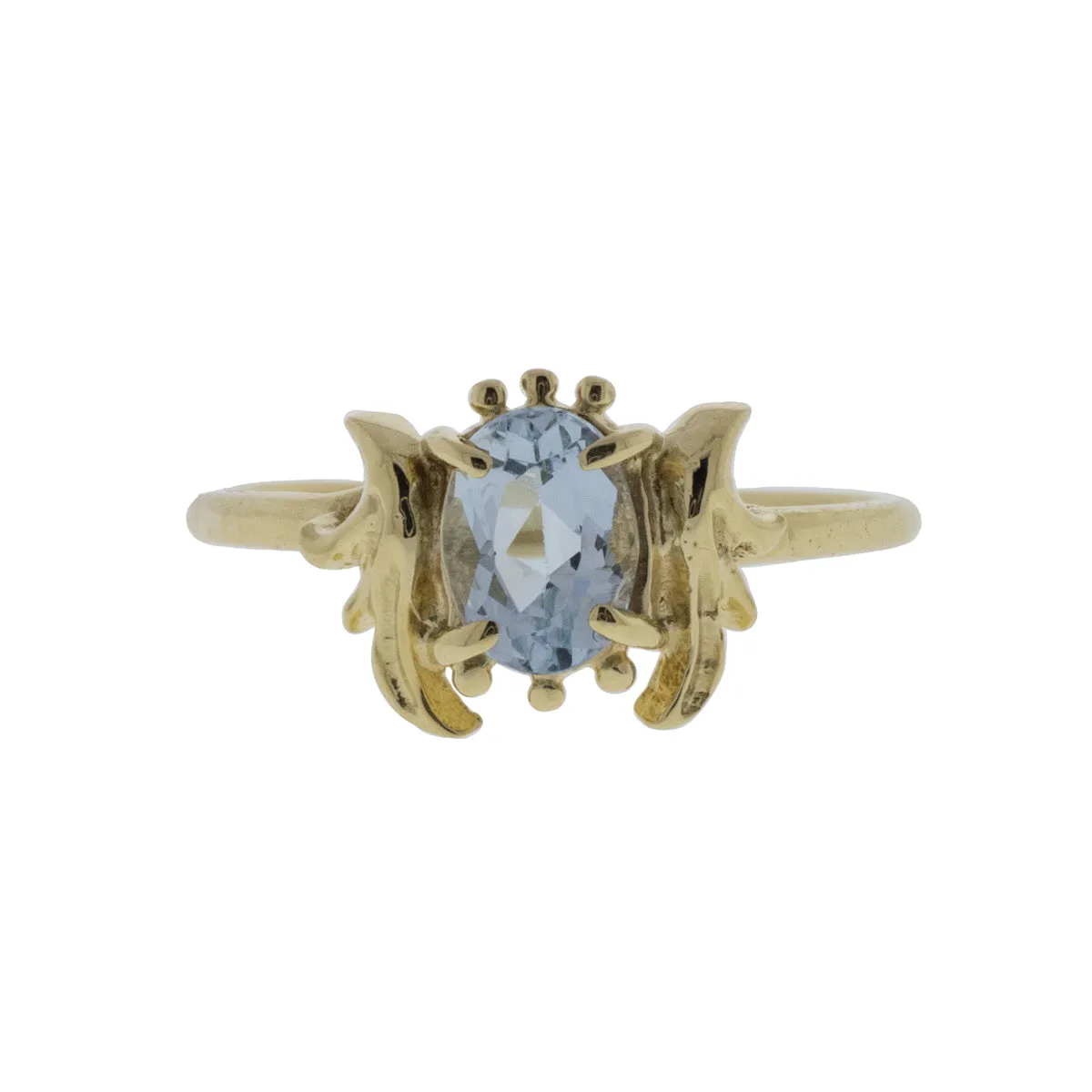 Angelic Sky Blue Topaz Ring