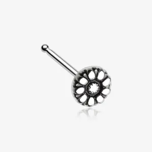 Antique Daisy Nose Stud Ring