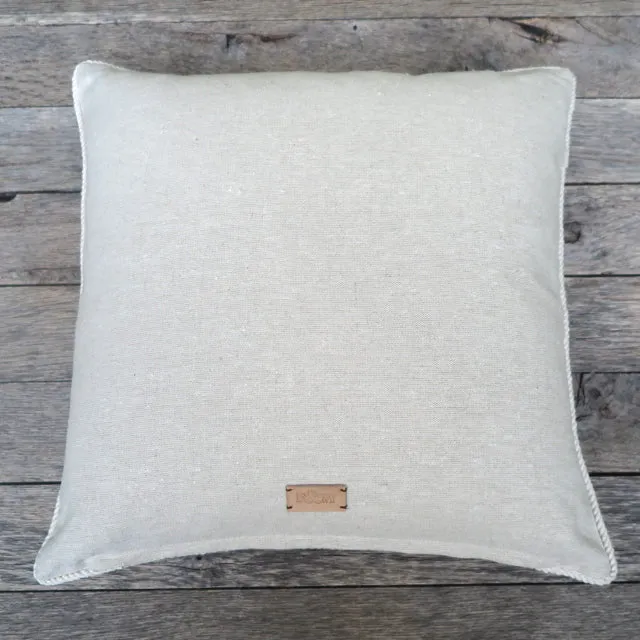artisan made batik - one of a kind pillow