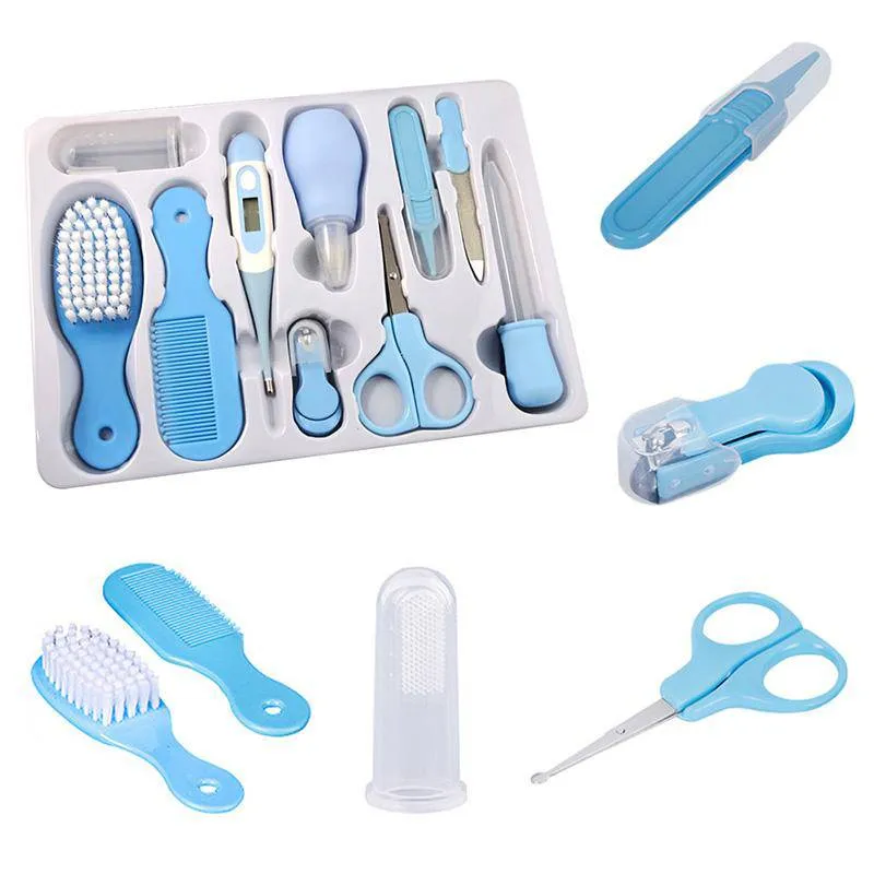 Baby Grooming Nail Care Health Portable Set, 10 pcs/set