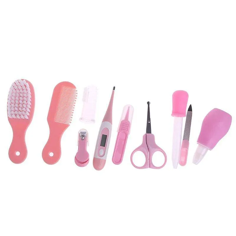 Baby Grooming Nail Care Health Portable Set, 10 pcs/set