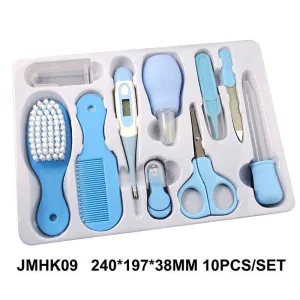 Baby Grooming Nail Care Health Portable Set, 10 pcs/set