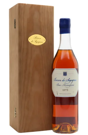 Baron de Sigognac Vintage Armagnac 1975