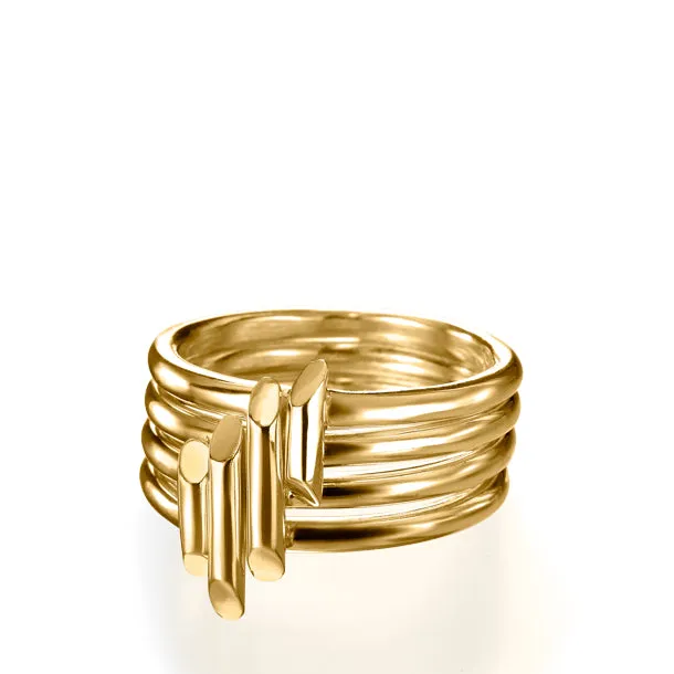BATON SMALL DIAMOND RING 18KR rts
