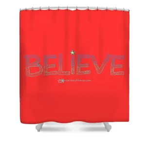 Believe - Shower Curtain
