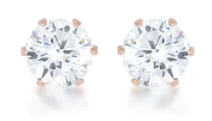 Belle Stainless Steel Studs (Rose Gold)