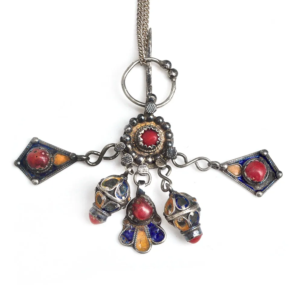 Berber Coral Fibula