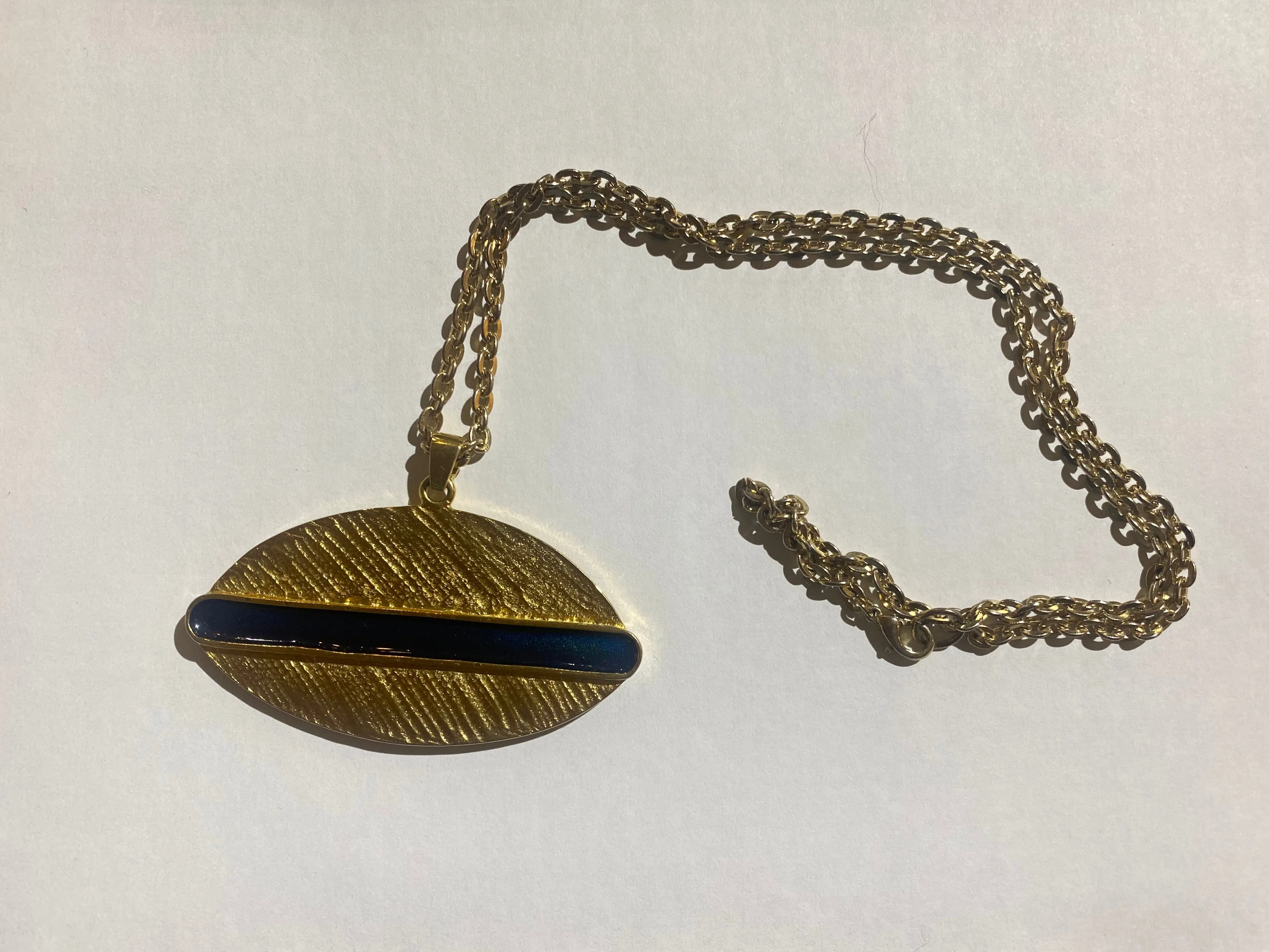 Bernard Chaudron Mid Century Enamel Necklace