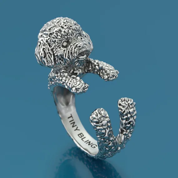 Bichon Breed Jewelry Cuddle Wrap Ring