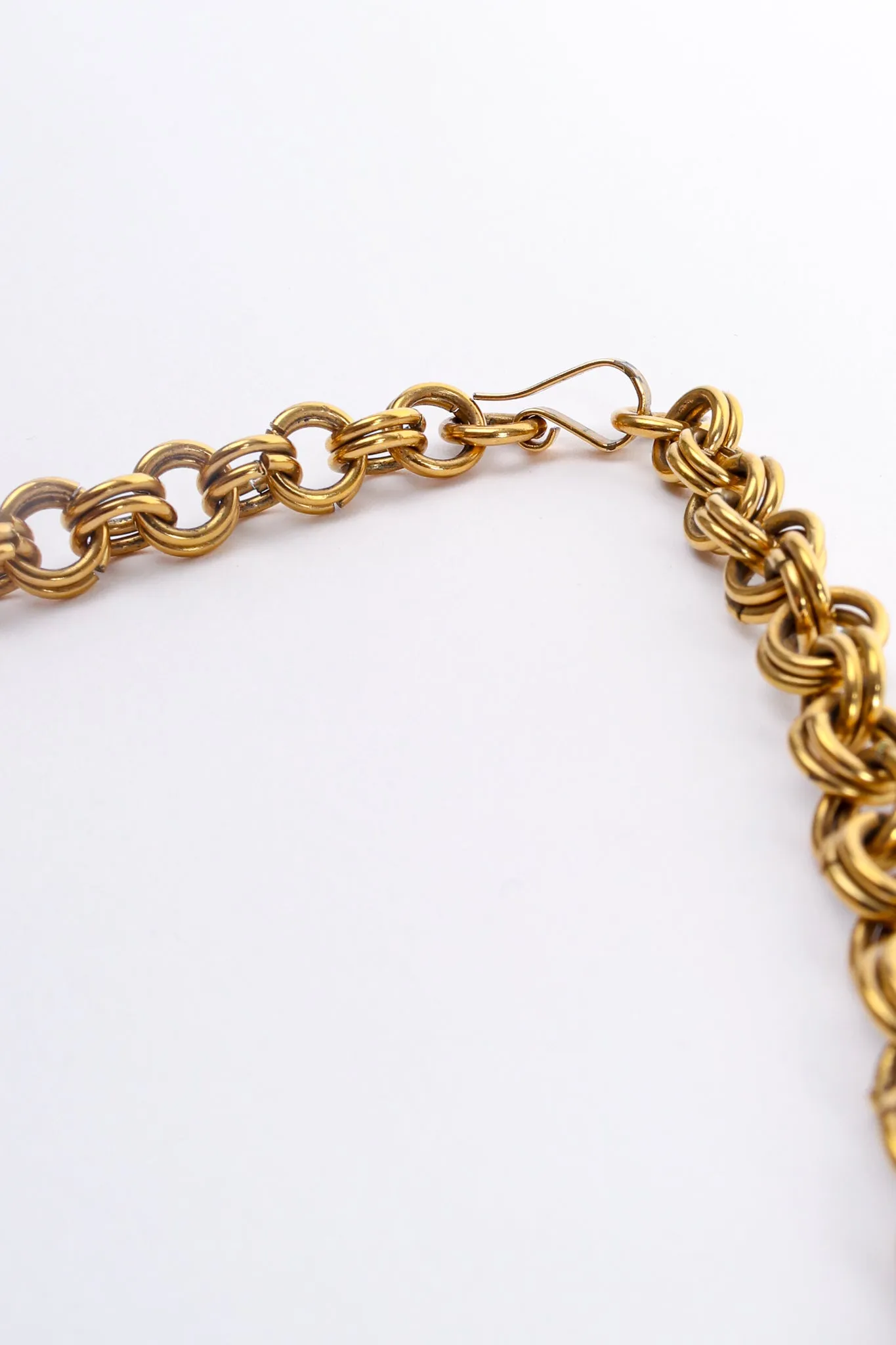 Blossom Scroll Bib Necklace