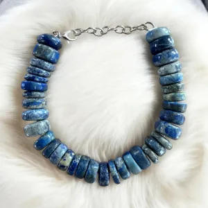 Blue Lapis beaded Bracelet