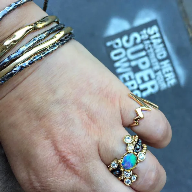 BOHEME DELPH XL OPAL RING