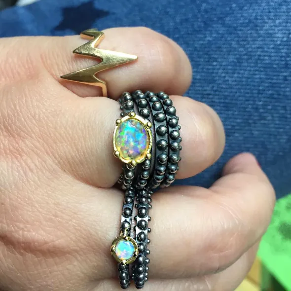 BOHEME DELPH XL OPAL RING