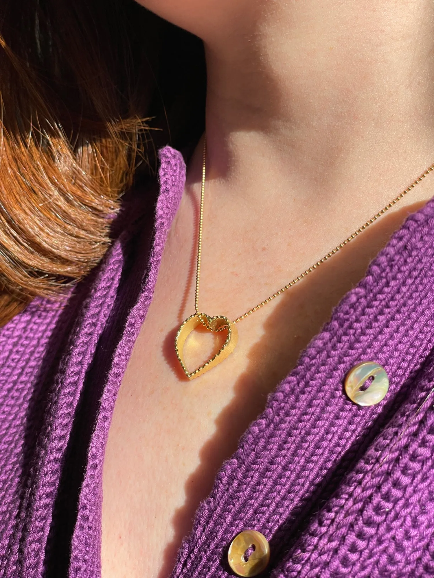 BOHEME GRAND COEUR HEART CHARM 18KR rts