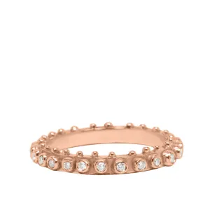BOHEME HALF-ETERNITY DIAMOND RING 18KR rts