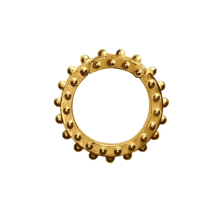 BOHEME SMALL RAINBOW CLICKER CHARM RING rts